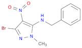 N-Benzyl-3-bromo-1-methyl-4-nitro-1H-pyrazol-5-amine