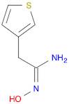 N-Hydroxy-2-thiophen-3-yl-acetamidine