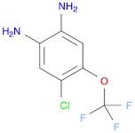 4-Chloro-5-(trifluoromethoxy)benzene-1,2-diamine