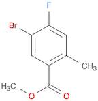 Methyl 5-bromo-4-fluoro-2-methylbenzoate