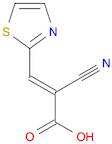 2-Cyano-3-(thiazol-2-yl)acrylic acid