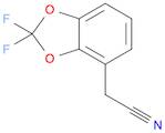 1,3-Benzodioxole-4-acetonitrile, 2,2-difluoro-