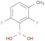 2,6-Difluoro-3-methylphenylboronic acid