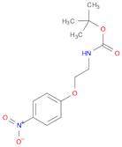 Carbamic acid, [2-(4-nitrophenoxy)ethyl]-, 1,1-dimethylethyl ester