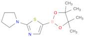 2-(Pyrrolidin-1-yl)thiazol-5-ylboronic acid pinacol ester