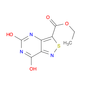 Ethyl 5,7-Dihydroxyisothiazolo[4,3-D]Pyrimidine-3-Carboxylate