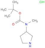 tert-Butyl methyl(pyrrolidin-3-yl)carbamate hydrochloride