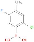 2-Chloro-5-fluoro-4-methylphenylboronic acid