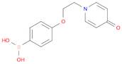 1-[2-(4-Boronophenoxy)ethyl]-1,4-dihydropyridin-4-one