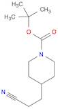 1-Piperidinecarboxylic acid, 4-(2-cyanoethyl)-, 1,1-dimethylethyl ester