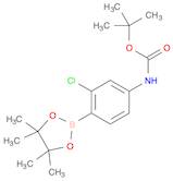 2-Chloro-4-(BOC-amino)phenylboronic acid, pinacol ester