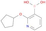 2-(Cyclopentyloxy)pyridine-3-boronic acid