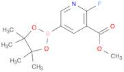 Methyl 2-fluoro-5-(tetramethyl-1,3,2-dioxaborolan-2-yl)pyridine-3-carboxylate