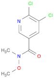 5,6-Dichloro-N-Methoxy-N-Methylpyridine-3-Carboxamide