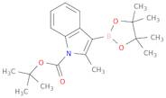 tert-Butyl 2-methyl-3-(4,4,5,5-tetramethyl-1,3,2-dioxaborolan-2-yl)-1H-indole-1-carboxylate