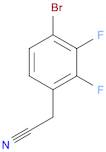 4-Bromo-2,3-difluorophenylacetonitrile