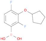 3-(Cyclopentyloxy)-2,4-difluorophenylboronic acid