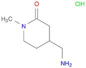 4-(Aminomethyl)-1-methyl-piperidin-2-one hydrochloride