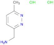 (6-Methylpyridazin-3-yl)methanamine dihydrochloride