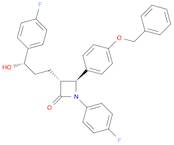 2-Azetidinone,1-(4-fluorophenyl)-3-[(3S)-3-(4-fluorophenyl)-3-hydroxypropyl]-4-[4-(phenylmethoxy)p…