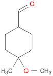 4-methoxy-4-methylcyclohexane-1-carbaldehyde