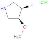 Cis-4-Fluoro-3-Methoxypyrrolidine Hydrochloride