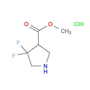 methyl 4,4-difluoropyrrolidine-3-carboxylate hydrochloride