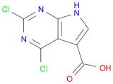 2,4-dichloro-7H-pyrrolo[2,3-d]pyrimidine-5-carboxylicacid