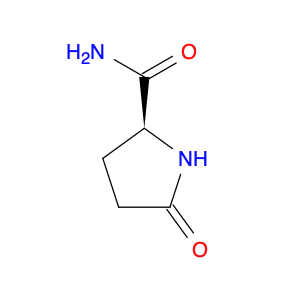 2-Pyrrolidinecarboxamide, 5-oxo-, (2S)-