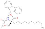 (S)-2-((((9H-Fluoren-9-yl)methoxy)carbonyl)amino)-2-methyldodec-11-enoic acid