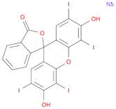 Spiro[isobenzofuran-1(3H),9'-[9H]xanthen]-3-one,3',6'-dihydroxy-2',4',5',7'-tetraiodo-, disodium...