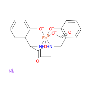 Ferrate(1-),[[a,a'-[1,2-ethanediyldi(imino-kN)]bis[2-(hydroxy-kO)benzeneacetato-kO]](4-)]-, sodium