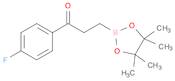 2-(4-Fluorophenyl)carbonylethylboronic acid pinacol ester