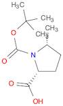 (2R,5R)-1-(tert-butoxycarbonyl)-5-methylpyrrolidine-2-carboxylic acid