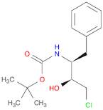 Carbamic acid, [(1S,2S)-3-chloro-2-hydroxy-1-(phenylmethyl)propyl]-,1,1-dimethylethyl ester