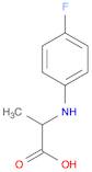 2-((4-Fluorophenyl)amino)propanoic acid