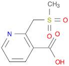 2-((Methylsulfonyl)Methyl)Nicotinic Acid