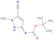 Tert-Butyl (5-Cyano-1-Methyl-1H-Pyrazol-3-Yl)Carbamate