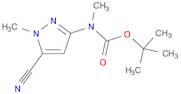 Tert-Butyl (5-Cyano-1-Methyl-1H-Pyrazol-3-Yl)(Methyl)Carbamate