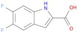 1H-Indole-2-carboxylicacid, 5,6-difluoro-