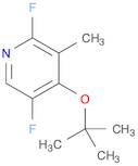 Pyridine, 4-(1,1-dimethylethoxy)-2,5-difluoro-3-methyl-