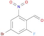 4-Bromo-2-fluoro-6-nitrobenzaldehyde