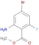 Methyl 2-amino-4-bromo-6-fluorobenzoate