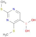 2,4-Bis(methylsulfanyl)pyrimidine-5-boronic acid