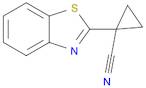 1-(Benzo[d]thiazol-2-yl)cyclopropanecarbonitrile