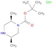 (2R,5R)-tert-Butyl 2,5-dimethylpiperazine-1-carboxylate hydrochloride