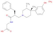 Glycine,N-[(2S)-2-[[(3R,4R)-4-(3-hydroxyphenyl)-3,4-dimethyl-1-piperidinyl]methyl]-1-oxo-3-phenylp…