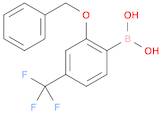 2-Benzyloxy-4-(trifluoromethyl)phenylboronic acid