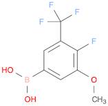 4-Fluoro-3-methoxy-5-(trifluoromethyl)phenylboronic acid