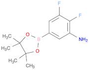 2,3-Difluoro-5-(4,4,5,5-tetramethyl-1,3,2-dioxaborolan-2-yl)aniline